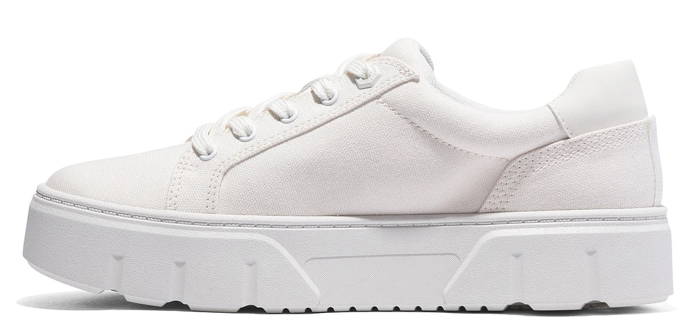 Laurel Court Low Lace Up White