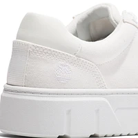 Laurel Court Low Lace Up White