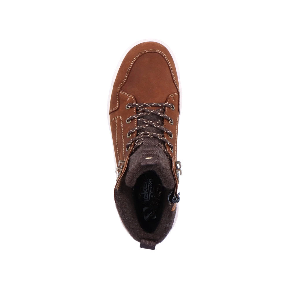 Brown Lace Up Boot