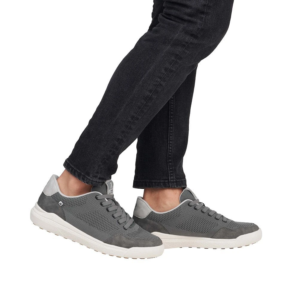 Grey Lace Up