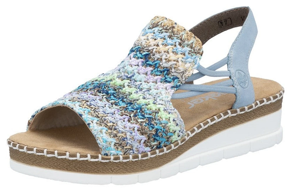 Blue Multi Woven