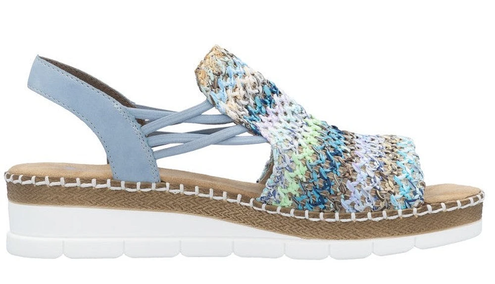 Blue Multi Woven