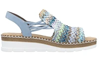 Blue Multi Woven