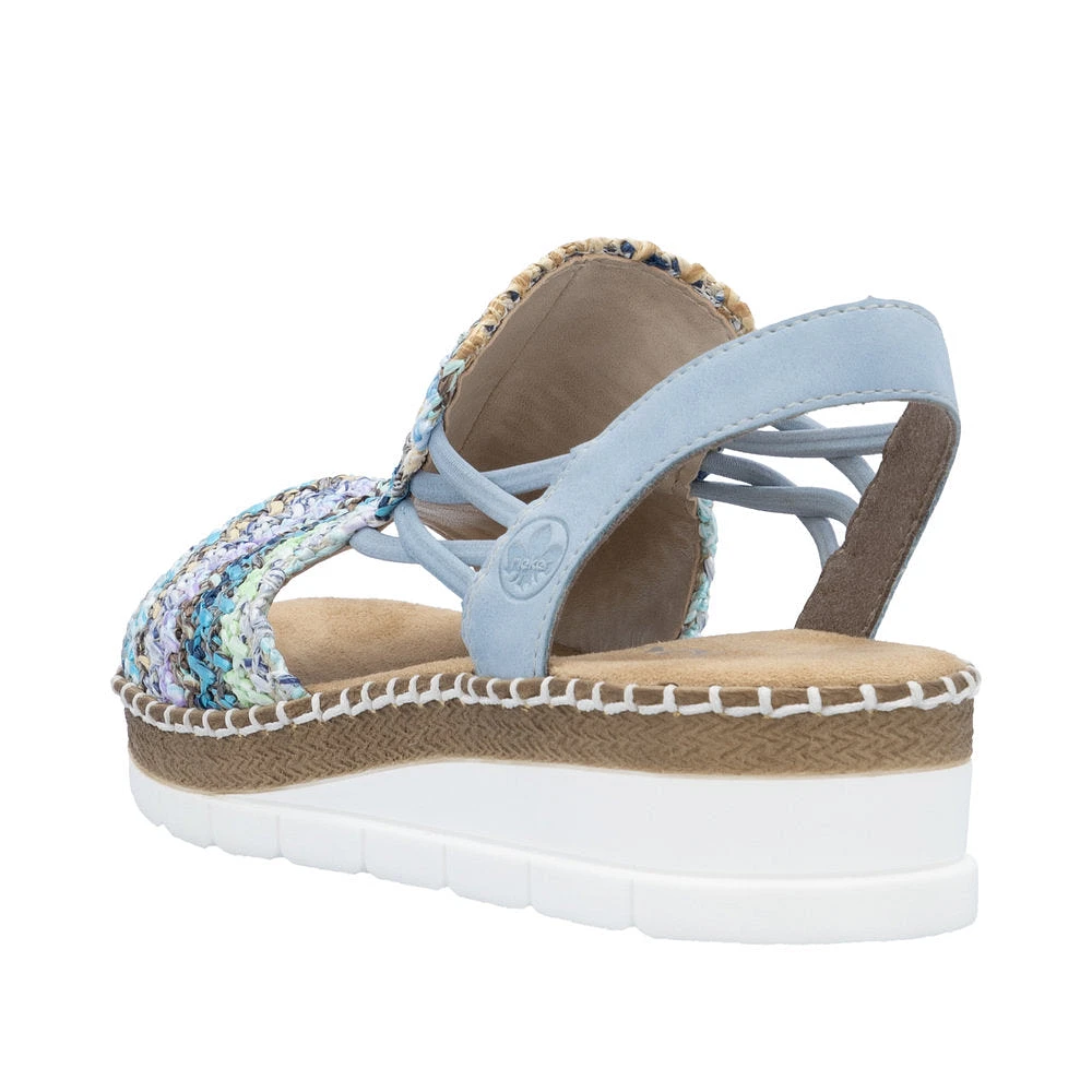 Blue Multi Woven