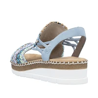 Blue Multi Woven