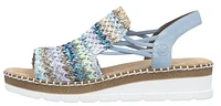 Blue Multi Woven