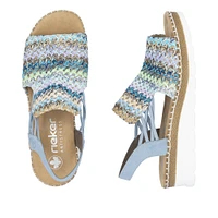Blue Multi Woven