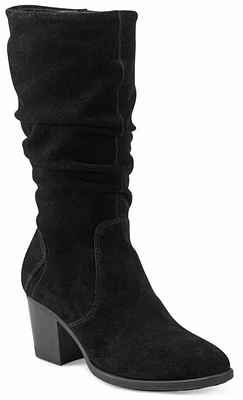 Vine - Black Rich Suede