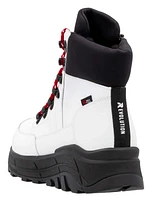 White Lambs Wool Lined Boot