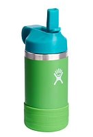 12oz Kids Wide Mouth Straw Cap And Boot Grass