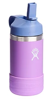 12oz Kids Wide Mouth Straw Cap And Boot Anemone