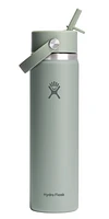 24oz Wide Flex Straw Cap Agave