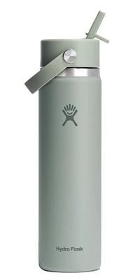 24oz Wide Flex Straw Cap Agave
