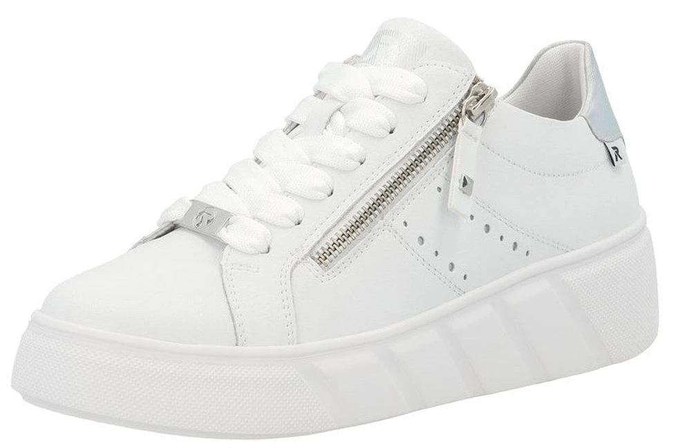 Lace Up Side Zip