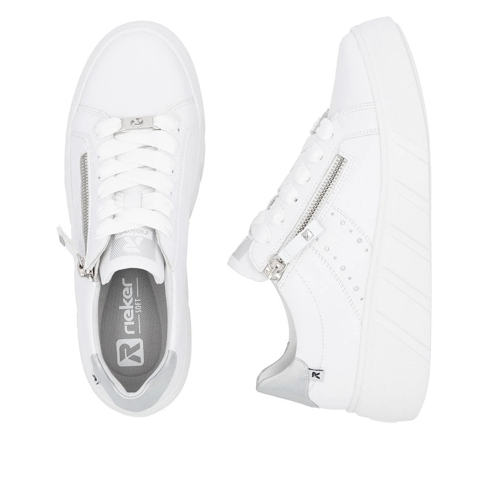 Lace Up Side Zip