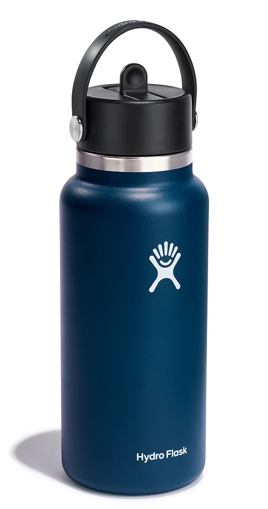 32oz Wide Flex Straw Cap Indigo
