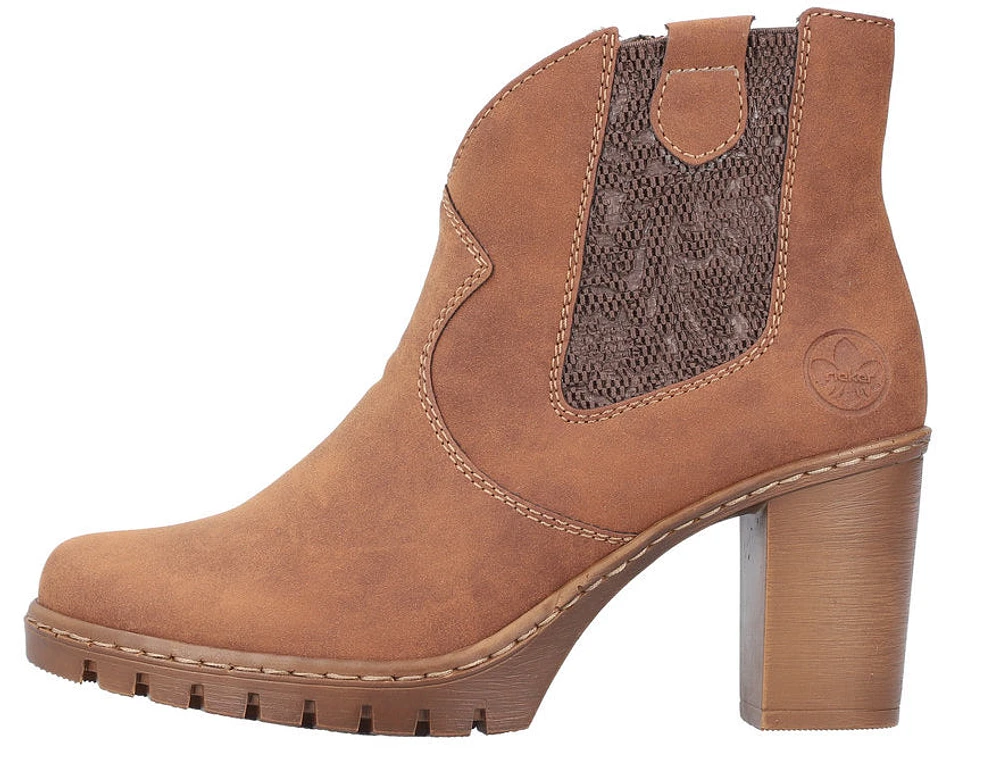 Brandy Heeled Boot