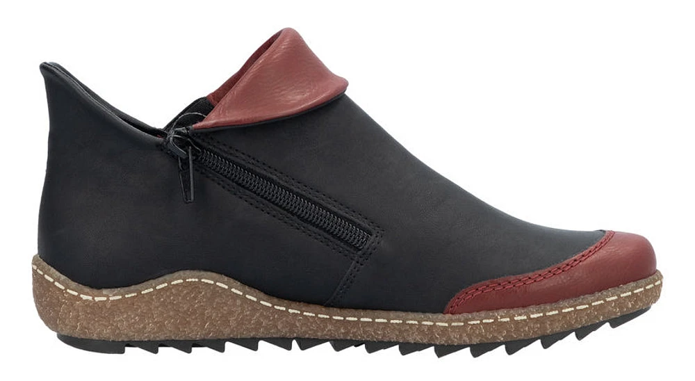 Black Side Zip Boot