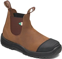 Blundstone 169 - Work & Safety Boot Rubber Toe Cap Saddle Brown