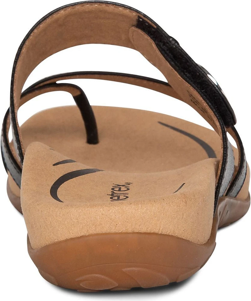 Izzy Adjustable Slide Sandal Black