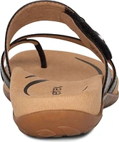 Izzy Adjustable Slide Sandal Black