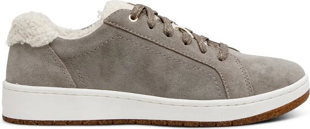 Cozy Blake Grey Shearling Lace Up