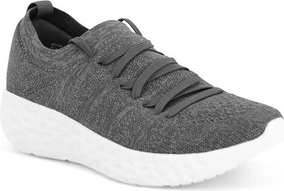 Sadie Charcoal Lace Up