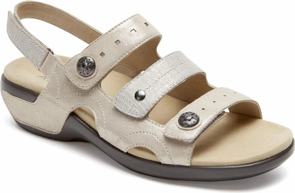 Power Comfort Sandals Three Strap Nude