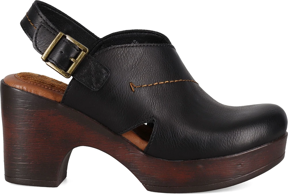 Cecila Leather Like Black