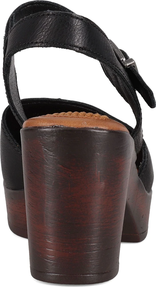 Natasha Leather Like Black