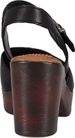 Natasha Leather Like Black