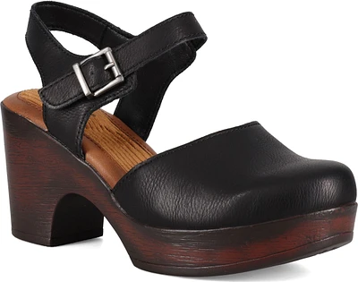 Natasha Leather Like Black