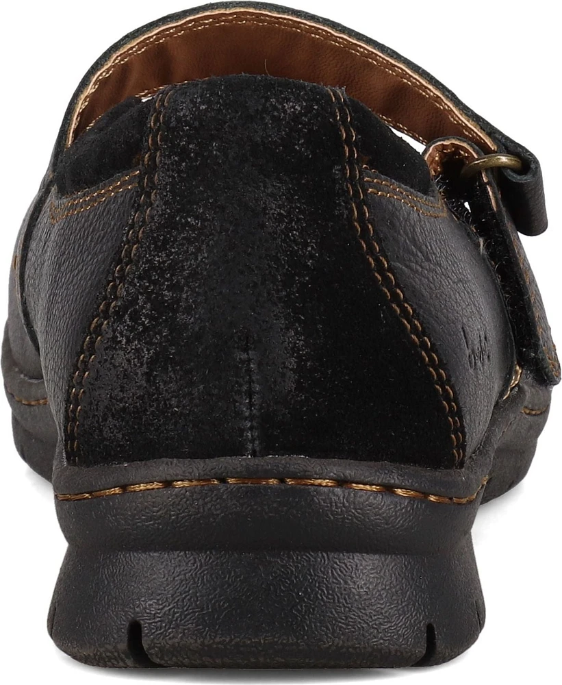 Espanola Leather Black