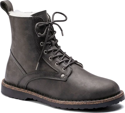 Bryson Shearling Graphite Narr