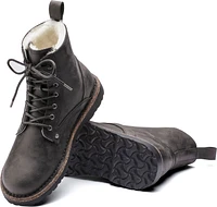 Bryson Shearling Graphite Narr