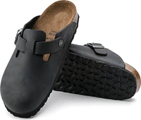 Boston Oiled Leather Black - Narrow