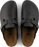 Boston Oiled Leather Black - Narrow