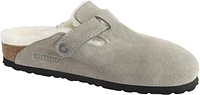 Boston Shearling Suede Leather Stone Coin - Narrow Fit