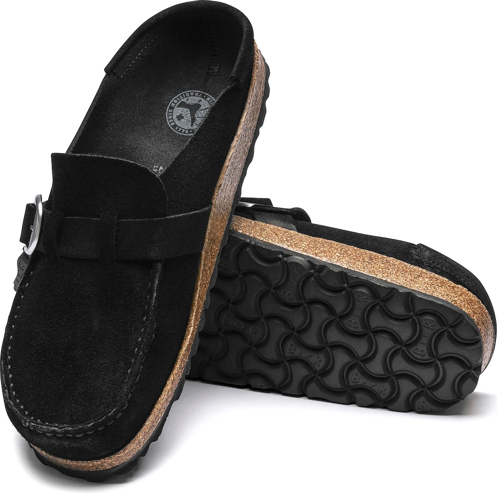 Buckley Suede Black - Narrow