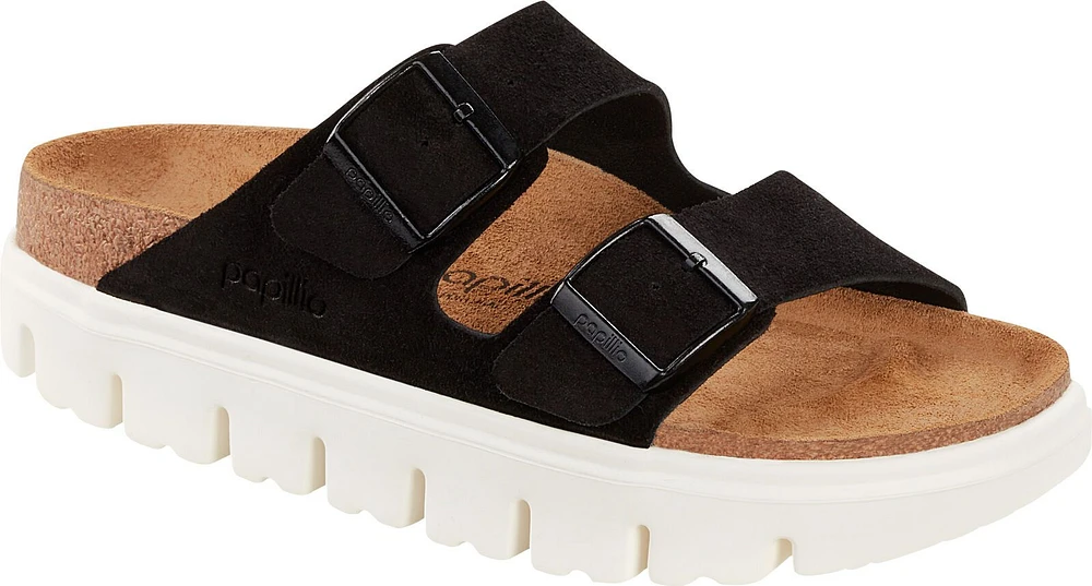 Arizona Chunky Black Suede - Narrow