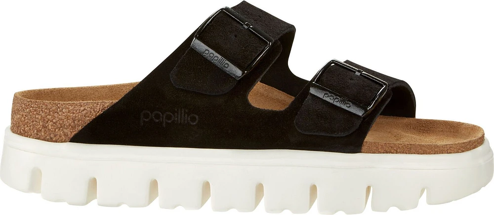 Arizona Chunky Black Suede - Narrow