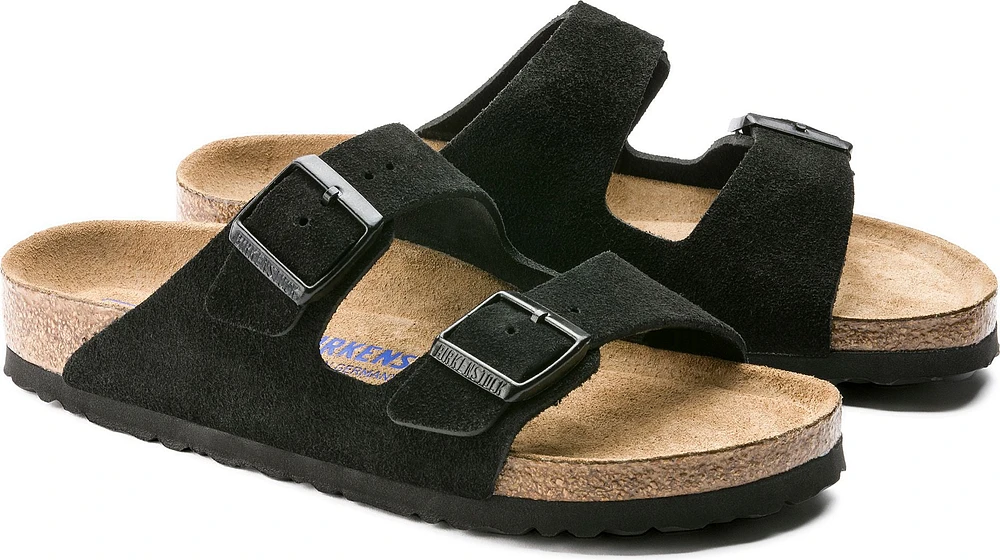 Arizona Soft Footbed Black Suede - Regular Fit