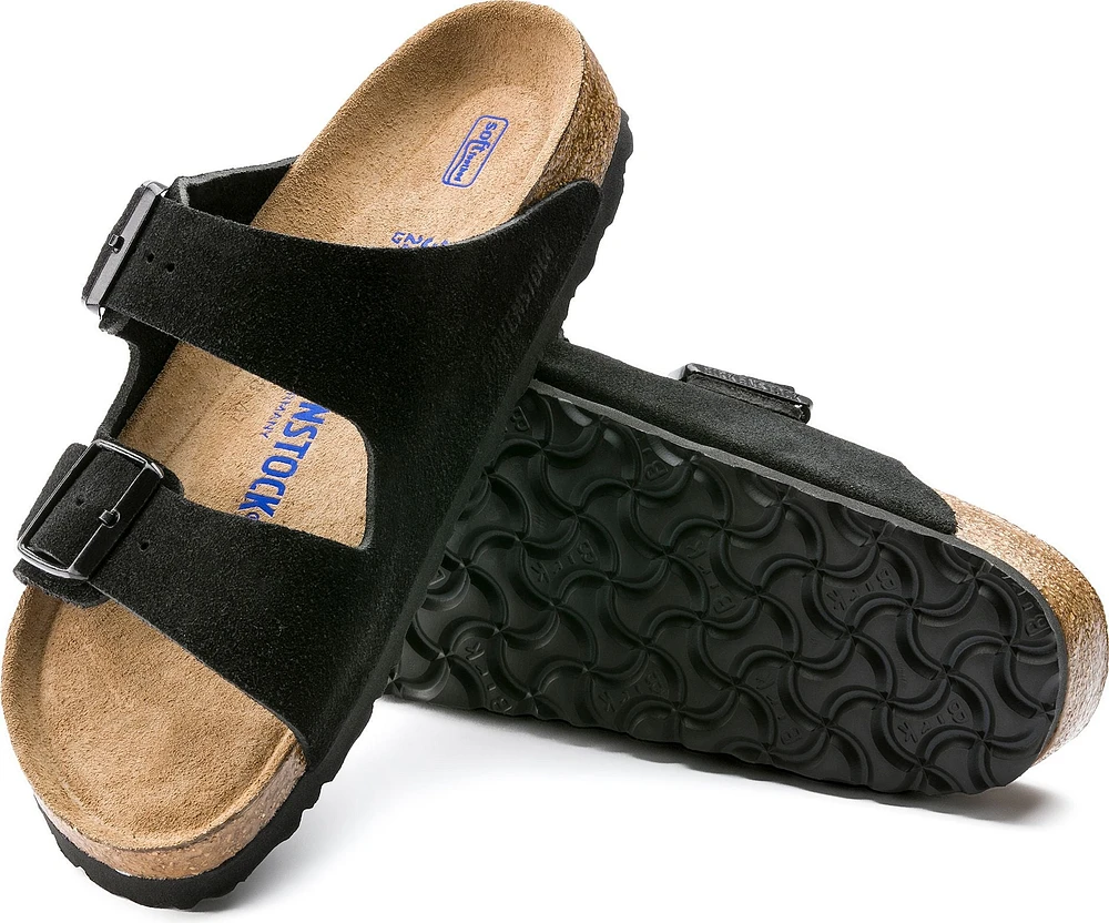 Arizona Soft Footbed Black Suede - Regular Fit