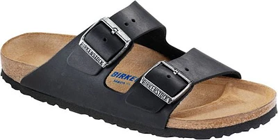 Arizona Soft Footbed Oiled Leather Black - Regular Fit