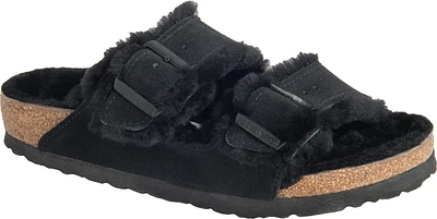 Arizona Shearling Suede Black - Narrow