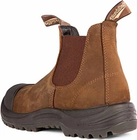 Blundstone 169 - Work & Safety Boot Rubber Toe Cap Saddle Brown