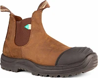 Blundstone 169 - Work & Safety Boot Rubber Toe Cap Saddle Brown