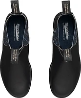 Blundstone 2102 - Original Black With Navy Tartan Elastic