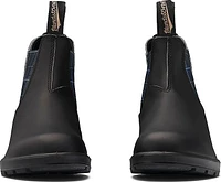 Blundstone 2102 - Original Black With Navy Tartan Elastic