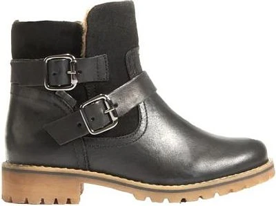 Black 2 Buckle Winter Boot